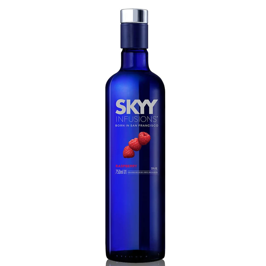 SKYY RASPBERRY VODKA X 750ML X1